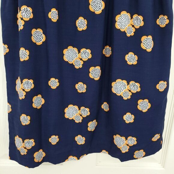 Boden Penelope Pull On Floral Mini Skirt 12UK/8US Blue/Orange - Picture 12 of 15